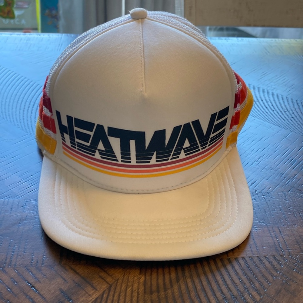 Heat wave snapback hat